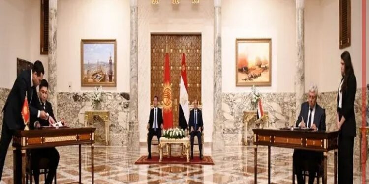 الرئيس السيسى ونظيره الكورى يشهدان توقيع مذكرتى تفاهم فى الثقافة والتعليم