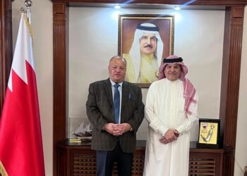 السفير البحريني يلتقي مدير مهرجان جرش