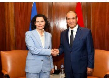 وزير الخارجية يلتقي مع مفوضة الاتحاد الأوروبى لإدارة الأزمات