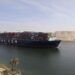 قناة السويس تشهد عبور سفينة الحاويات CMA CGM  BENJAMIN FRANKLIN أكبر سفينة حاويات تعبر القناة منذ عامين