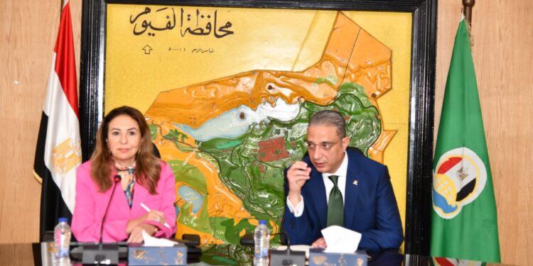 محافظ الفيوم ونائب وزير الاتصالات يبحثان تنفيذ خطط التطوير المؤسسي الرقمي بالمحافظة