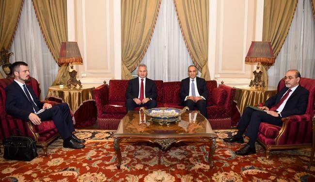 وزير الخارجية يستقبل سكرتير مجلس الأمن لروسيا الاتحادية