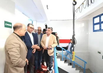 وزير الإسكان ومحافظ كفر الشيخ يفتتحان محطة مياة شرب دقميرة بطاقة ١٠ آلاف م٣ يوميًا