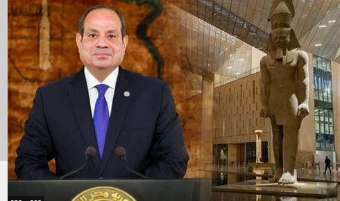 الرئيس السيسي: من أرض مصر الطيبة مهد الحضارة أرحب بقادة العالم ورموزه الكبار