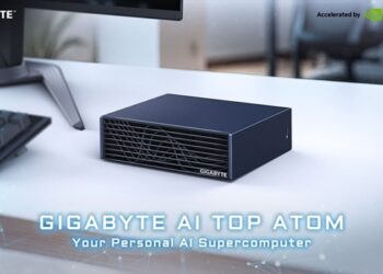 جيجابايت تُطلق الخاسوب الفائق للذكاء الاصطناعي الشخصي AI TOP ATOM