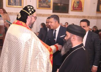 مجلس الشباب المصري يشارك الإخوة الأقباط احتفالات عيد الميلاد المجيد