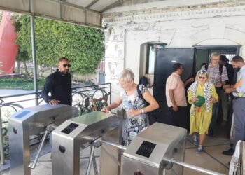 تركيب وتشغيل بوابات إلكترونية لدخول متاحف شرم الشيخ والغردقة والإسكندرية القومي