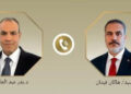 اتصال هاتفي بين وزير الخارجية ونظيره التركي