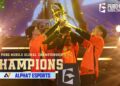 Alpha7 Esport يفوز بلقب بطولة ببجي موبايل العالمية لعام 2025