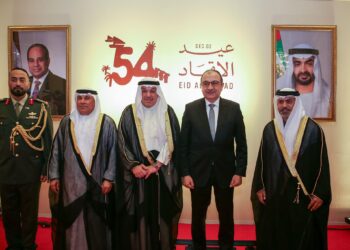 وزير قطاع الأعمال يشارك في حفل سفارة دولة الإمارات بالقاهرة بمناسبة عيد الاتحاد الـ 54