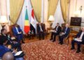 وزير الخارجية يلتقي وزير خارجية جمهورية الكونجو لبحث تعزيز التعاون الثنائي