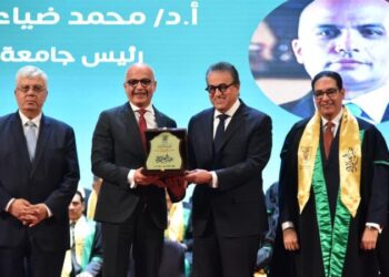 وزير الصحة يشهد احتفالية عيد العلم الـ22 بجامعة القاهرة