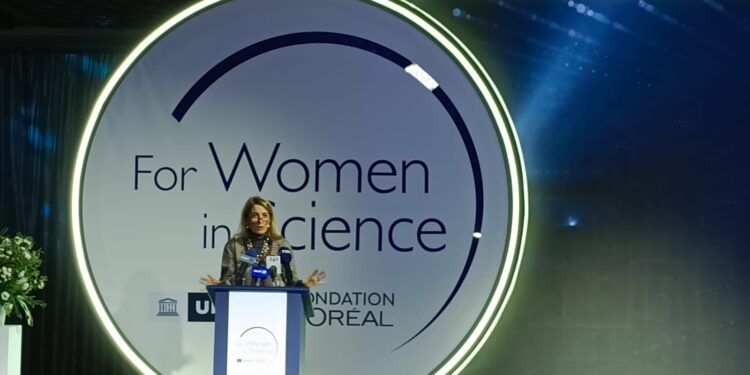 نوريا سانز: شراكتنا مع “لوريال” أثمرت عن 7 جوائز نوبل.. وأبحاث المصريات تقدم حلولاً لندرة المياه والسرطان