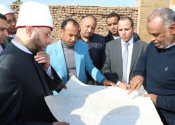 وزير الأوقاف يتفقد وقف سيدي يوسف أبو الحجاج الخيري بالأقصر