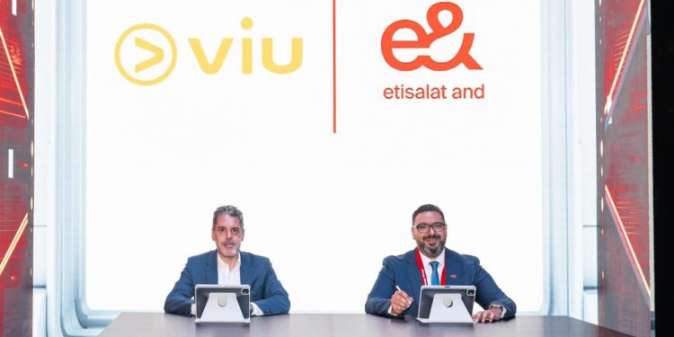 إي آند مصر تجدد التعاون مع منصة Viu لتقديم محتوى ترفيهي حصري