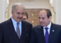 الرئيس السيسي يستقبل المشير خليفة حفتر بحضور رئيس المخابرات