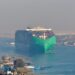 قناة السويس تشهد عبور سفينة الحاويات العملاقة CMA CGM JACQUES SAADE
