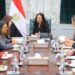 وزيرة التضامن الاجتماعي تلتقي رئيسة بعثة اللجنة الدولية للصليب الأحمر بالقاهرة