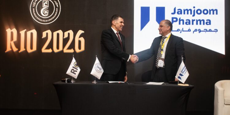 جمجوم فارما بمصر توقع بروتوكول تعاون مع معهد البحوث لأمراض العيون