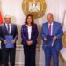 وزيرة التنمية تعلن توقيع عقود بين الهيئة المصرية للمساحة ومراكز شبكات المرافق بـ١٠ محافظات