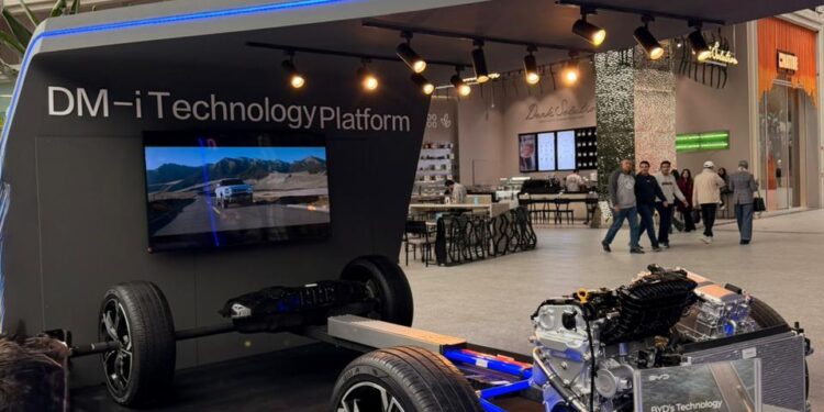 تمهيدًا للإطلاق الرسمي.. BYD Egypt- ManDream تعرّف السوق المصرية بتكنولوجيا المستقبل