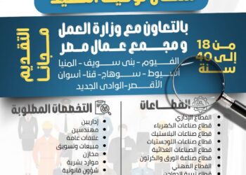 مجلس الشباب المصري يطلق النسخة الجديدة من البرنامج الوطني لتعزيز الحق في العمل