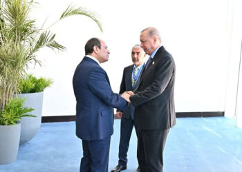 قمة مصرية–تركية بالقاهرة بين الرئيس السيسي ونظيره أردوغان