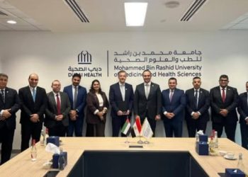 رئيس هيئة الرعاية الصحية يلتقي رئيس مؤسسة الإمارات للخدمات الصحية