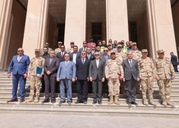 وزير العدل يتفقد مشروع مدينة العدالة بالعاصمة الجديدة