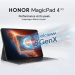 هونر تستبق المنافسين بإطلاق جهازها اللوحي الرائد MagicPad 4 بمواصفات قوية
