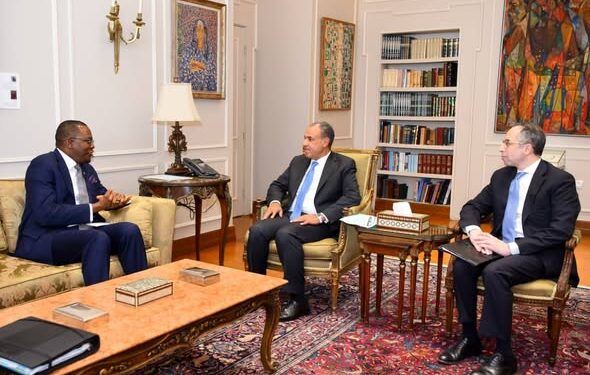 وزير الخارجية يستقبل رئيس لجنة العشرة الأفريقية لإصلاح مجلس الأمن