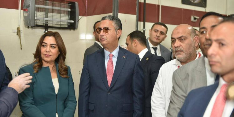 وزيرا التنمية المحلية والبيئة والتموين يفتتحان مجزر كفر شكر المطوّر