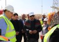 وزير الكهرباء يتفقد محطة الربط الكهربائي المصري السعودي العملاقة جهد 500 كيلو فولت تيار مستمر بمدينة بدر