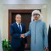 وزير الخارجية يلتقي نائب رئيس مجلس الوزراء ووزير خارجية دولة الإمارات
