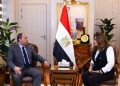وزيرة التنمية المحلية تتابع مع رئيس هيئة تنمية الصعيد المشروعات التنموية الجارية