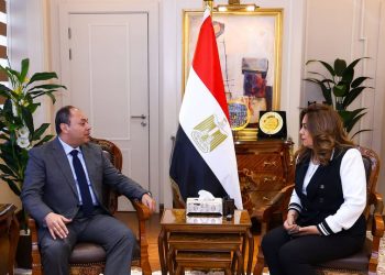 وزيرة التنمية المحلية تتابع مع رئيس هيئة تنمية الصعيد المشروعات التنموية الجارية