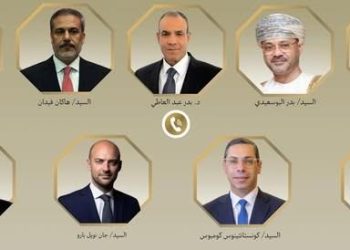 وزير الخارجية يواصل اتصالاته المكثفة مع الأطراف الإقليمية والدولية لخفض التصعيد بالمنطقة