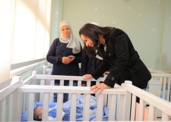 وزيرة التضامن تتفقد مركز الكفالة لاستقبال وتصنيف والإقامة المؤقتة للأطفال بـ15 مايو