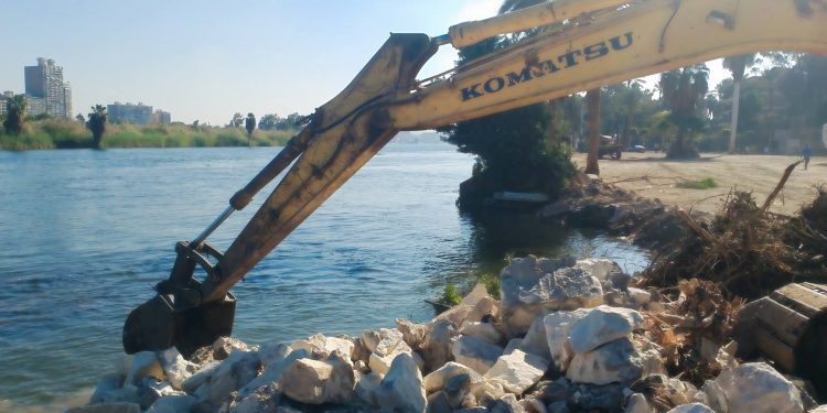 إزالة 470 تعديًا على نهر النيل وفرع فرع رشيد ضمن «المشروع القومي لضبط النيل»