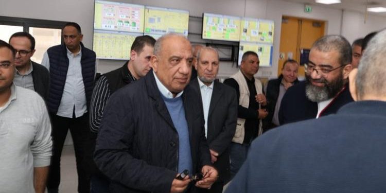 وزير الكهرباء يتفقد محطة كهرباء بني سويف المركبة لتوليد الكهرباء بمحافظة بني سويف
