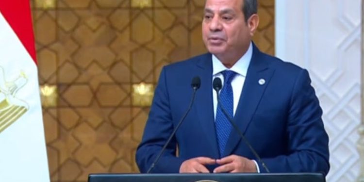 الرئيس السيسى لوزارة الداخلية والملتحقين بها: مصر أمانة في رقبتكم