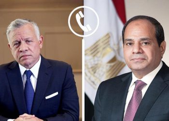 الرئيس السيسي يتلقى اتصالًا هاتفيًا من عاهل المملكة الأردنية الهاشمية
