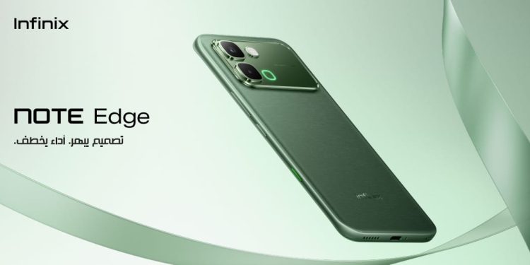 سعر ومواصفات هاتف انفينيكس Note Edge.. أول هاتف فى العالم بمعالج MTK D7100 5G