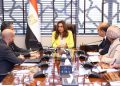 وزيرة التنمية تتابع مع شركة ” انتيبولوشن” جهود تقديم خدمات إدارة مخلفات السفن بقناة السويس