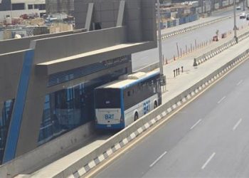 النقل تعلن دخول محطة المشير طنطاوي بمشروع الأتوبيس الترددي BRT الخدمة