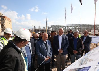 وزير النقل يتفقد مواقع العمل ومسار ومحطات مشروع المرحلة الأولى من مترو الإسكندرية( أبوقير -محطة مصر)