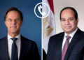 السيسي يتلقى اتصال هاتفي من رئيس الوزراء الهولندي