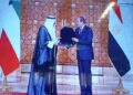 الرئيس السيسي يقلد أمير الكويت قلادة النيل أرفع الأوسمة المصرية