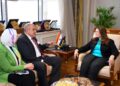 وزيرة الهجرة تستقبل السفير أيمن مشرفة مستشار البنك الإفريقي للتصدير والاستيراد