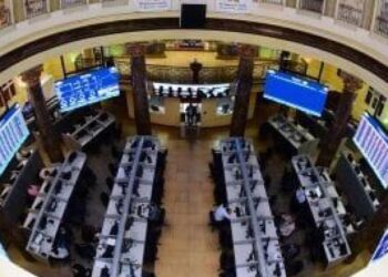 البورصة المصرية..هبوط المؤشر الرئيسى بنسبة 4.86% بختام جلسة الثلاثاء